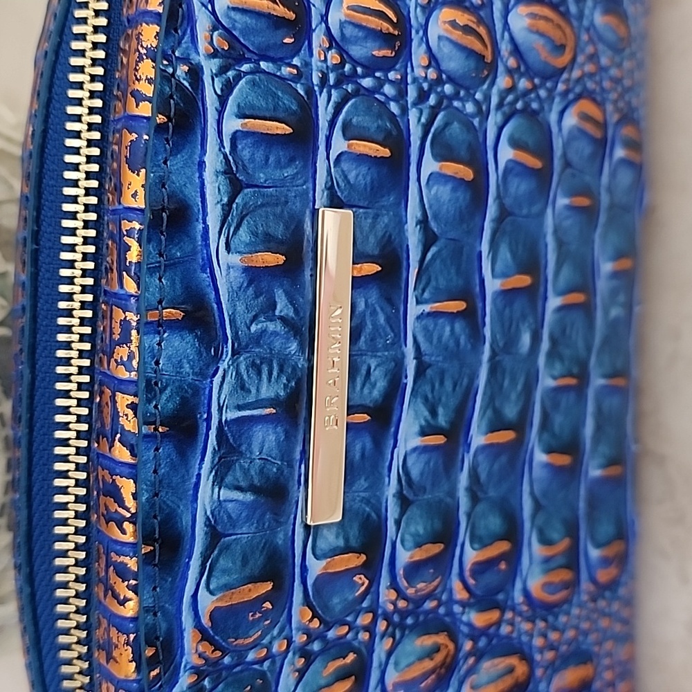 ๐๐ BRAHMIN DANY Deep Azure Cosmetic Case ๐๐ - Picture 2 of 12